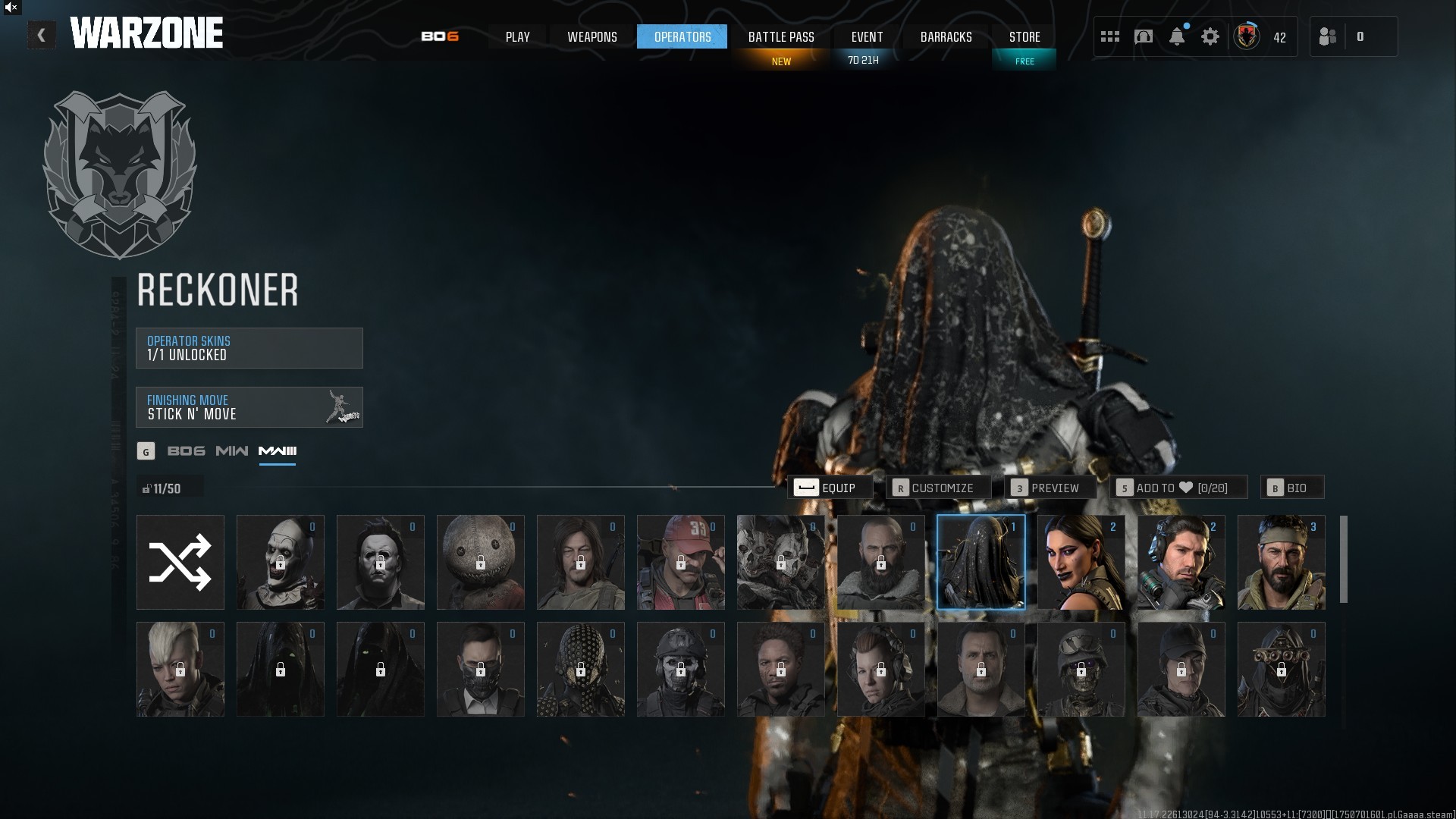 ⭐【Prestige 3】🔥 Rare Bo6 Beta Skin | Rhea Ripley Blackcell | Some Bo6 Camos