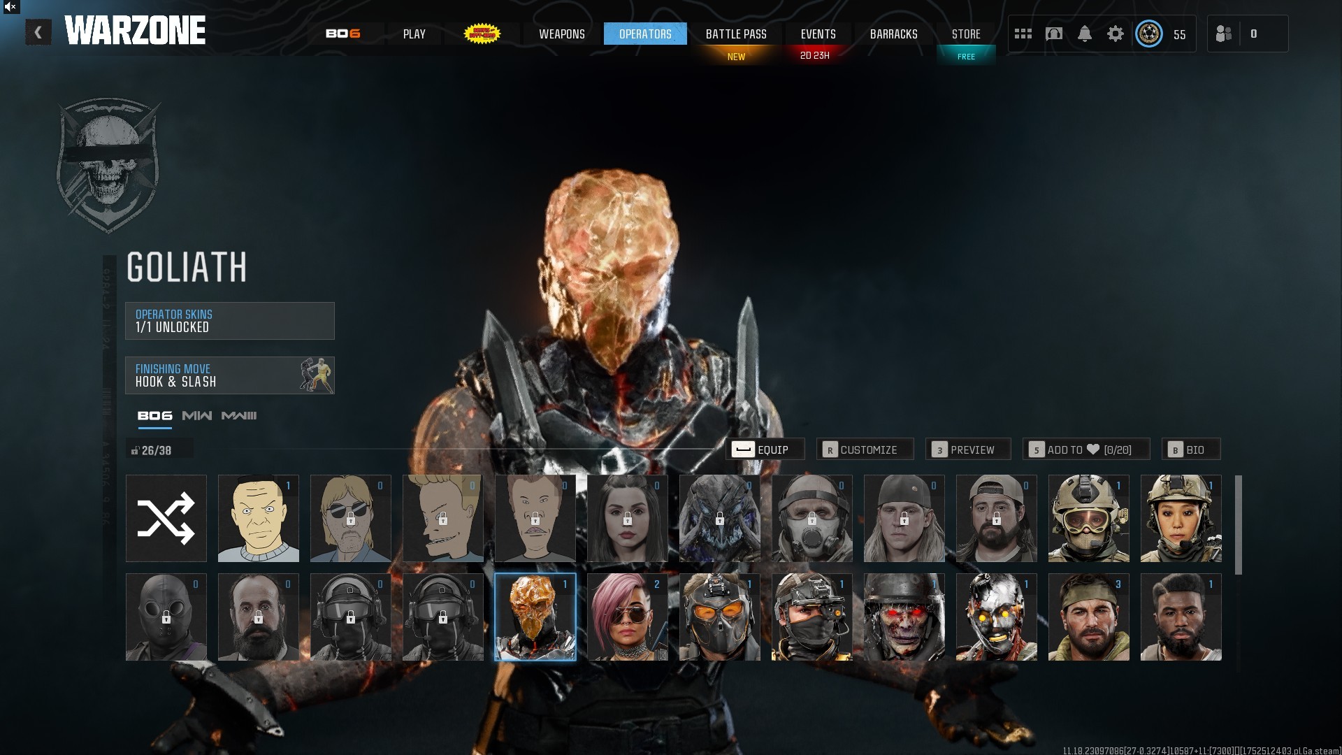 ⭐【Level 55】🔥 Blackcell S1 | x2 Gold SMGs | Ranked Ready 50 Wins