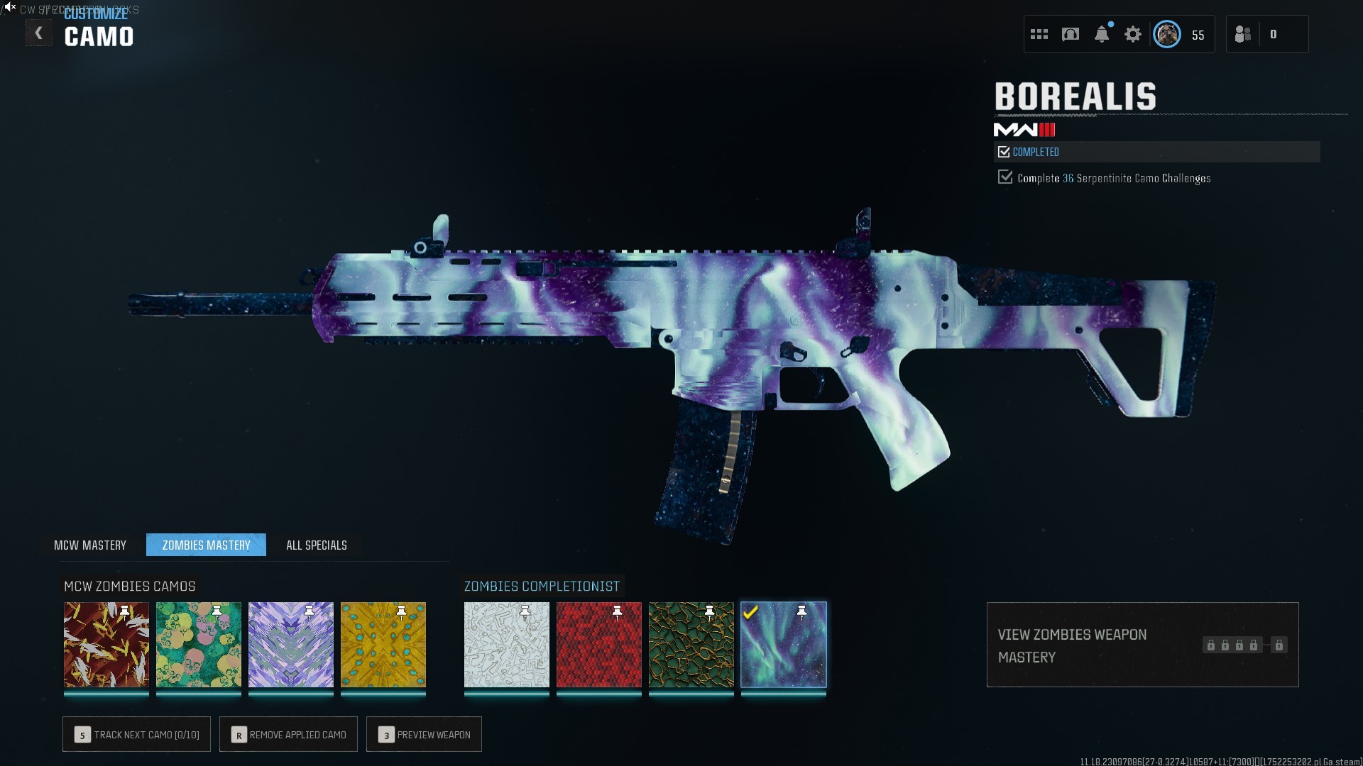 ⭐【Prestige 1】🔥 Intersellar-Boralis Mw3 | Gold Bo6 | x4 Battlepass Skins | Ghost Shade-Groot-Clown-Rick Grimes-Snoop Dogg …