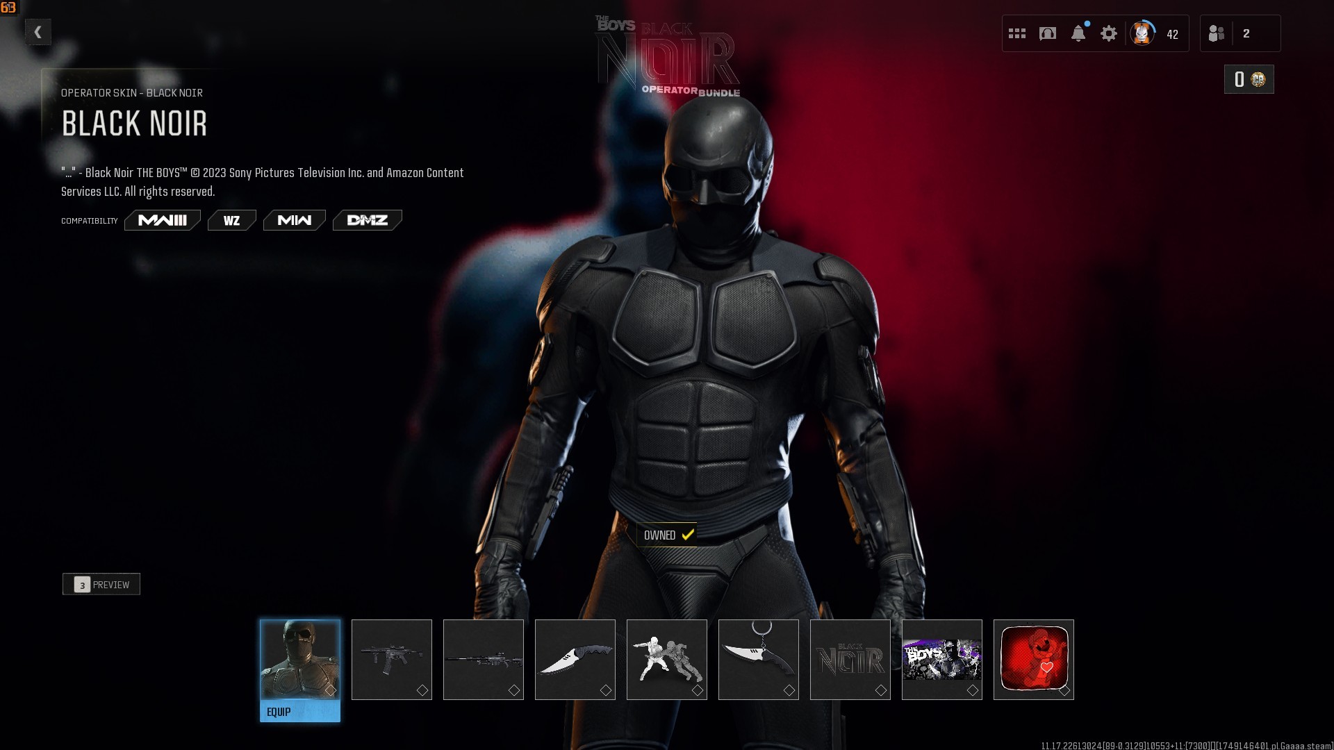 ⭐【Prestige 5】🔥 x6 Bundles | Dark Matter Grinded | Black Noir-Heretics… | x90 Gun Leveled | Old and New Guns | Kar98 Max…