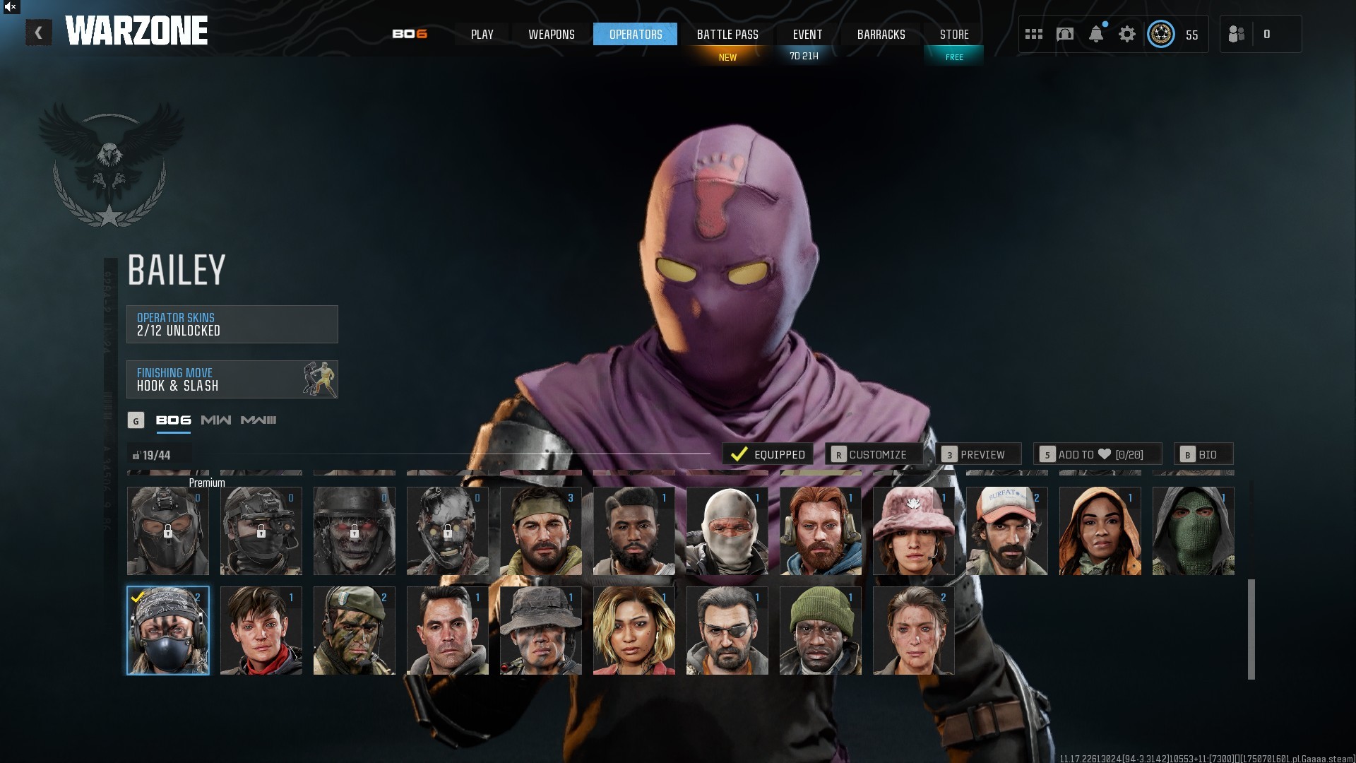 ⭐【Level 55】🔥 x5 Gold SMGs Bo6 | x11 Mix Guns Leveled | x2 Foot Clan Skins | Ranked Ready 50+ Wins