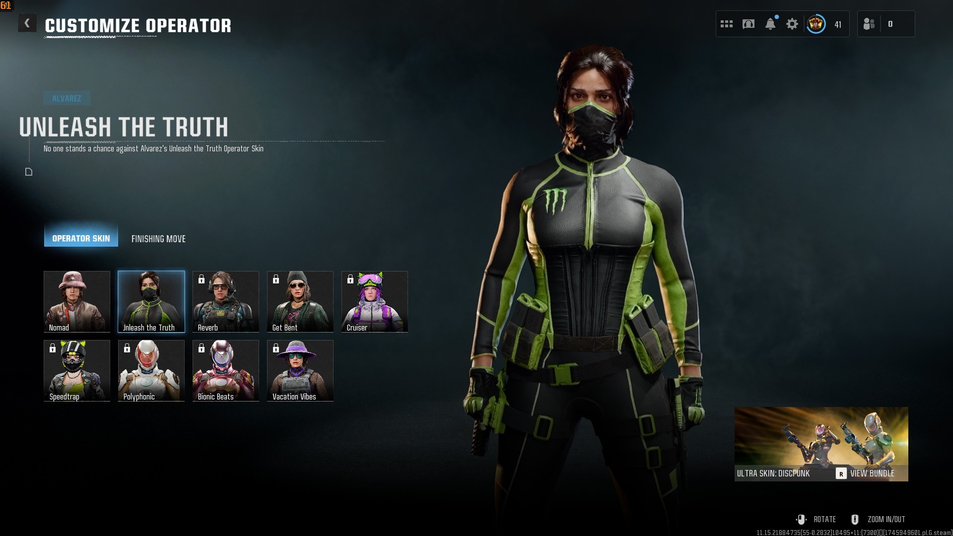 ⭐【WZ4/BO6】🔥【Prestige 2】x6 Skins | Monster Energy-Squid Game- Gray Beta Skins | x10 Bo6 Guns | x5 Old Guns | Ranked Ready 50+ Wins