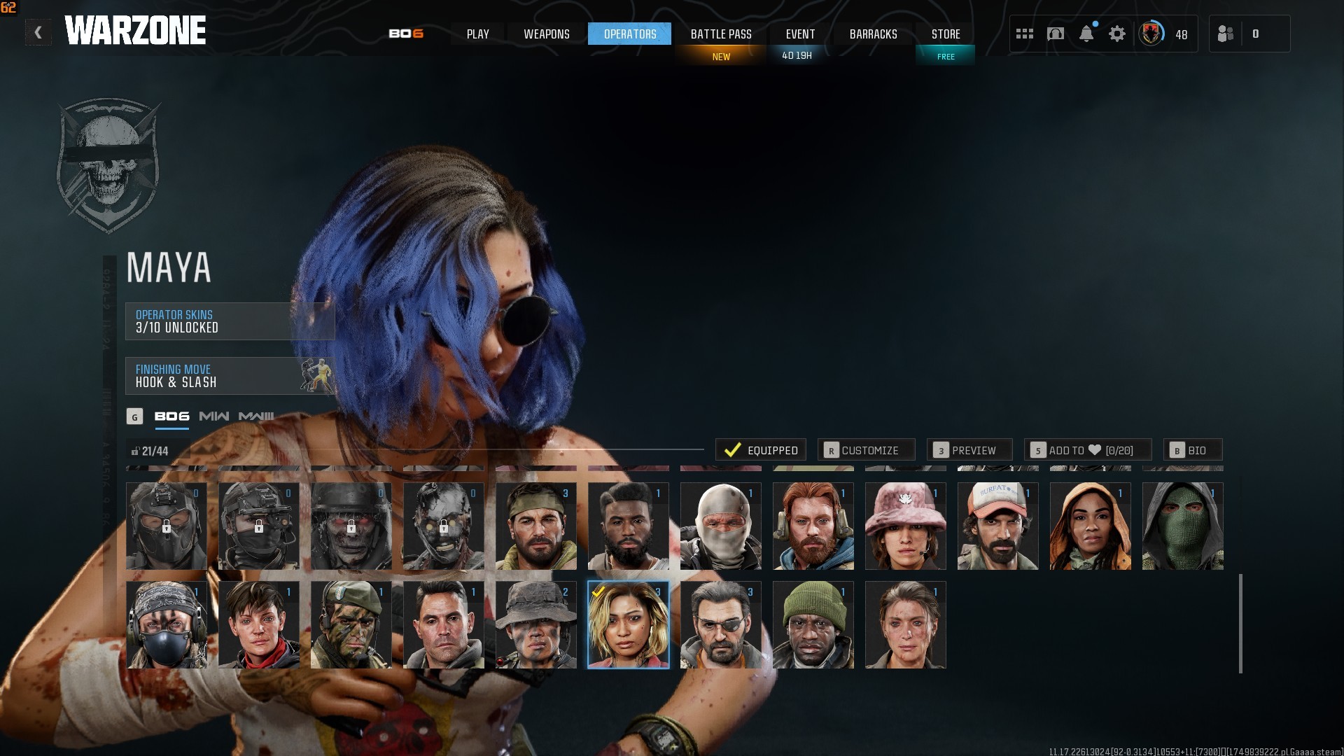 ⭐【Prestige 3】🔥 Squid Game-Trophy Collector Skins | x13 Gun Leveled | Ranked Ready 50 Wins