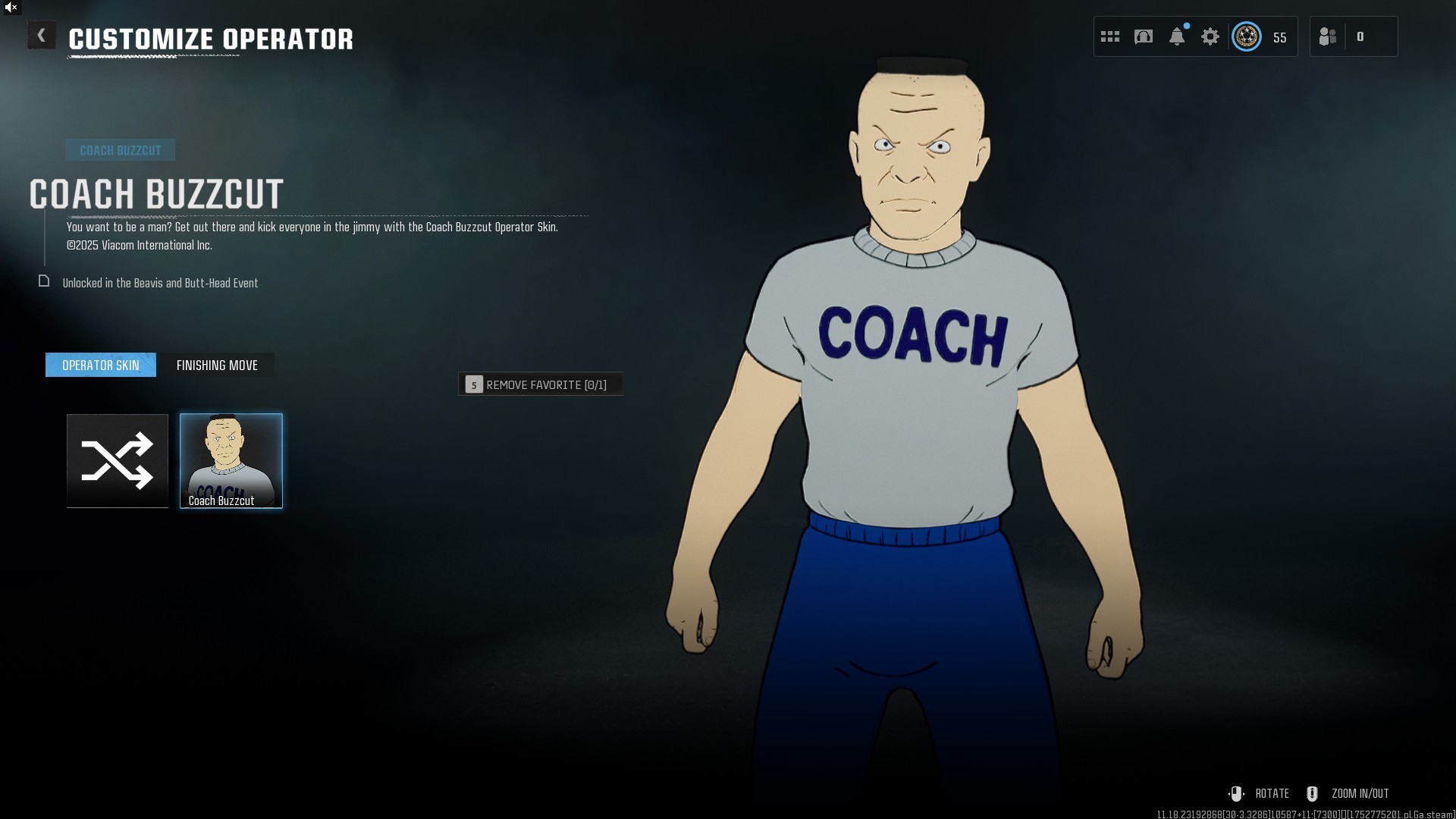 ⭐【Level 55】🔥 Coach Skin | x1 Gold | x3 Guns Leveled | Phone Included