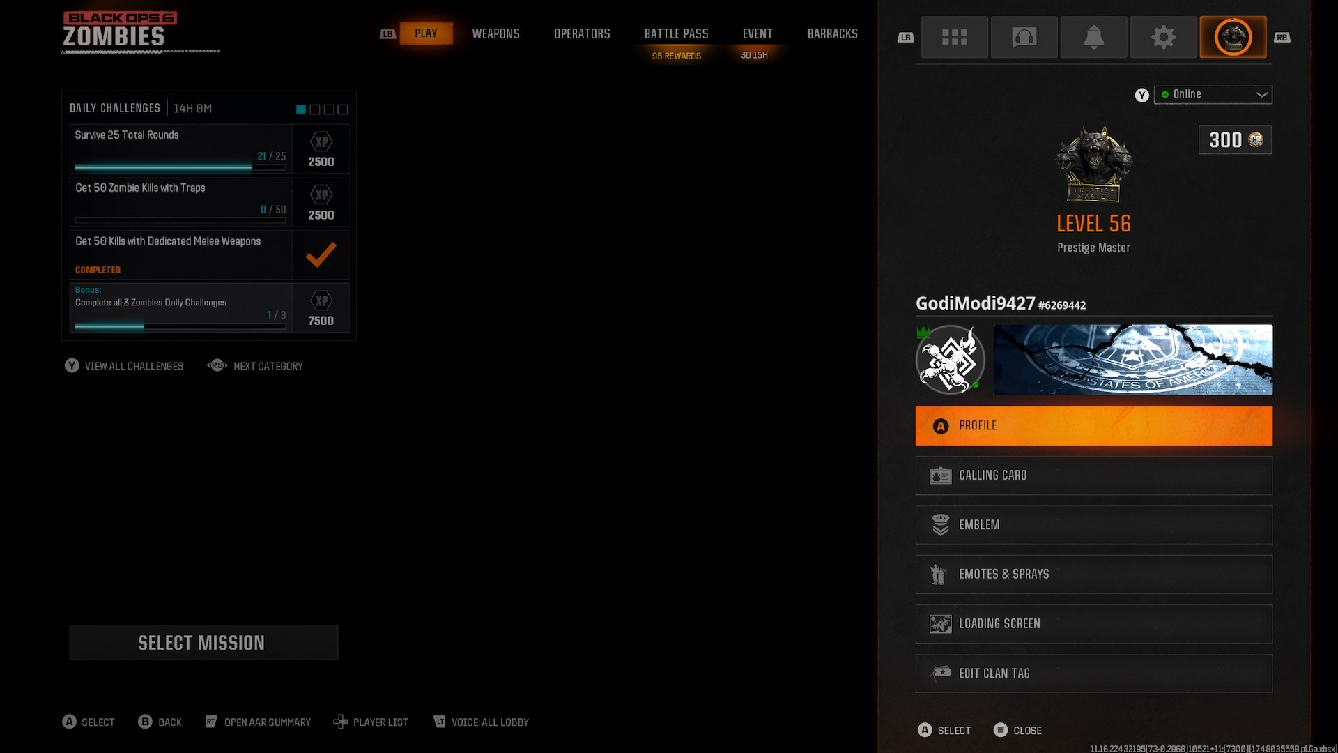 🌟 BO6 & WZ4 🌟Prestige Master 🔥 | Prestige 10 ✅Level 55💎 { PC/PSN/XBOX }✅