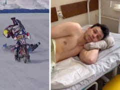 «Знатного пинка получил»: мотогонщик из Стерлитамака, получивший травму, рассказал о самочувствии