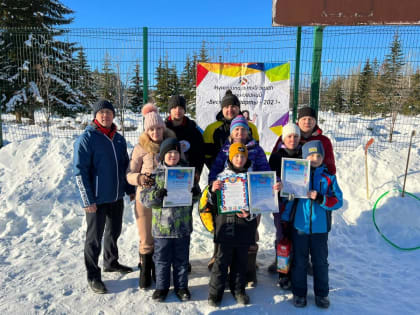 В Белебеевском районе прошел этап фестиваля «Новогодние семейные игры -2023»
