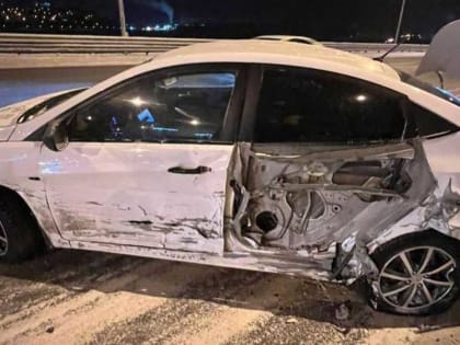 В Уфе в тройном ДТП пострадала женщина