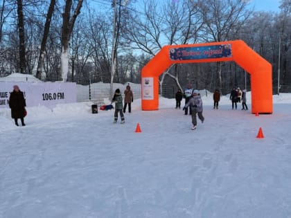 В Уфе заискрился лед