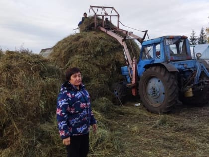 Волонтеры Зианчуринского района помогли семье мобилизованного