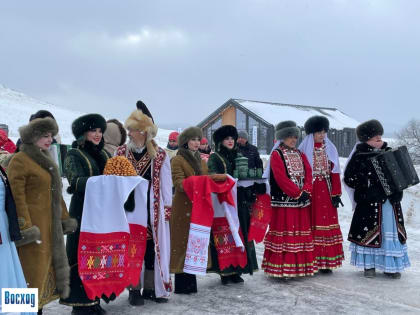 У подножия горы Торатау прошёл зимний сабантуй