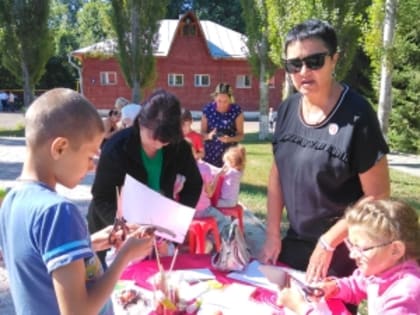 Праздник для детей вдали от родины