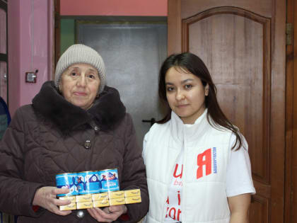 Молодогвардейцы Альшеевского района провели акцию «МыВместе» по сбору вещей