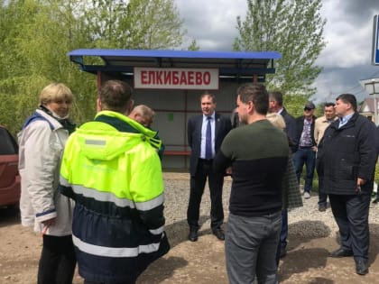 Заместитель главы администрации-начальник Финансового управления города Уфы Рустем Акбашев посетил Калининский район