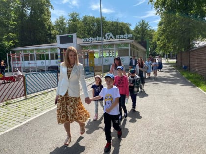 Молодежная общественная палата провела для ребят из Донбасса и детей участников СВО «Праздник лета»