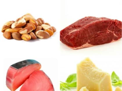 Продукты, содержащие незаменимую для организма аминокислоту - метионин