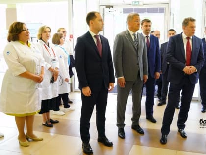 Министр здравоохранения России и Глава Башкирии ознакомились с работой уфимской поликлиники