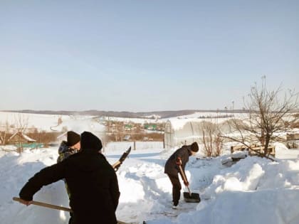 В Калтасинском районе волонтеры Штаба имени Минигали Шаймуратова помогли супруге участника СВО