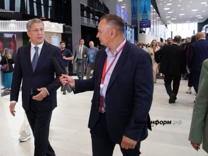 Радий Хабиров рассказал о работе команды Башкирии на ПМЭФ-2024