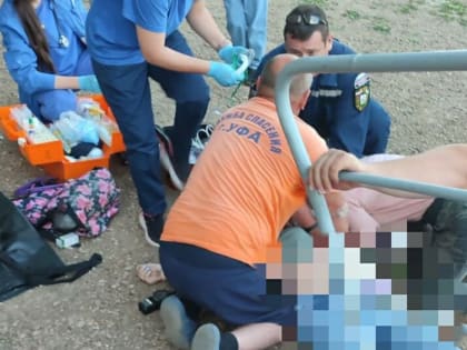 В Уфе на паромной переправе "Трамплин" в результате несчастного случая погибла женщина