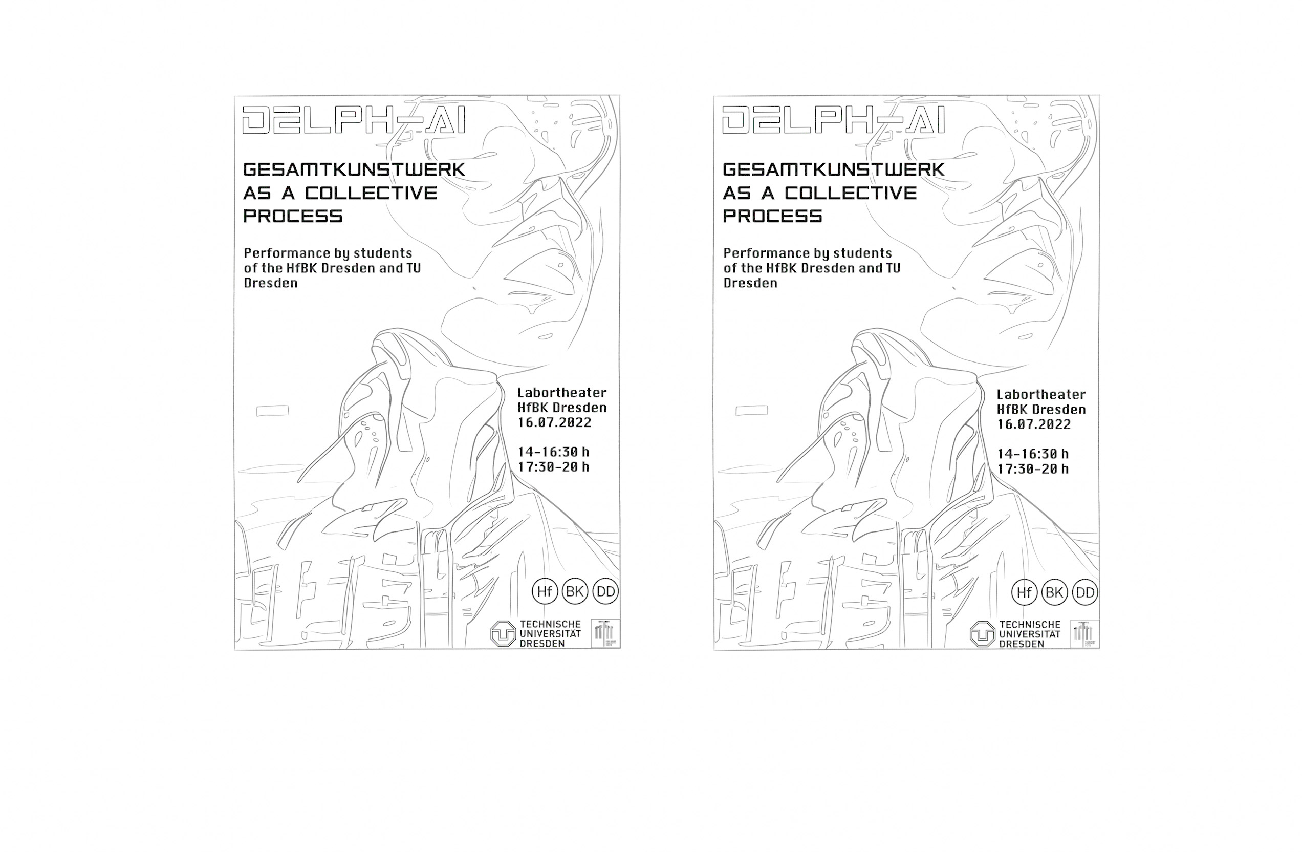 Sketch Poster Gesamtkunstwerk