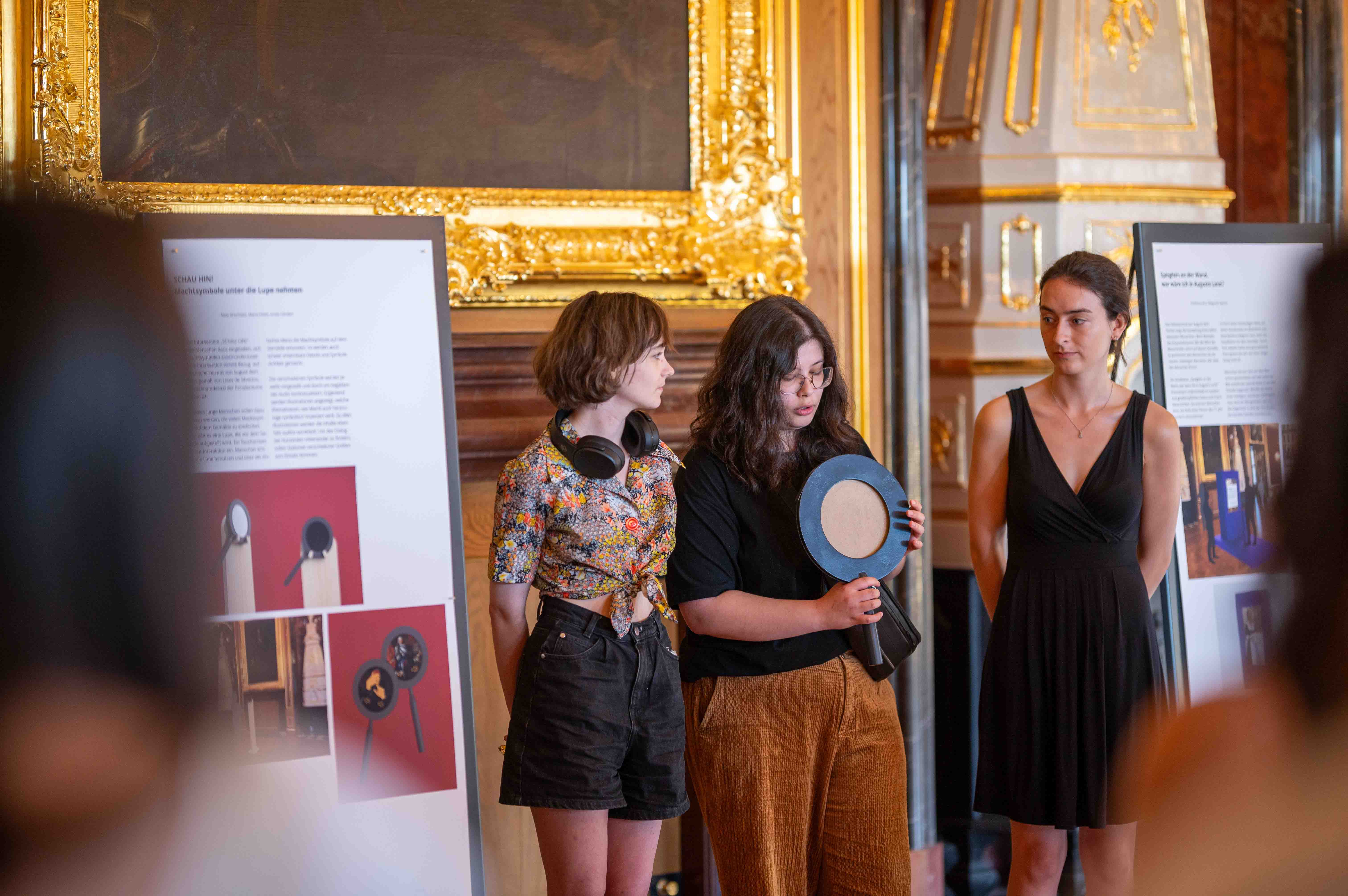 Look closely exhibition presentation