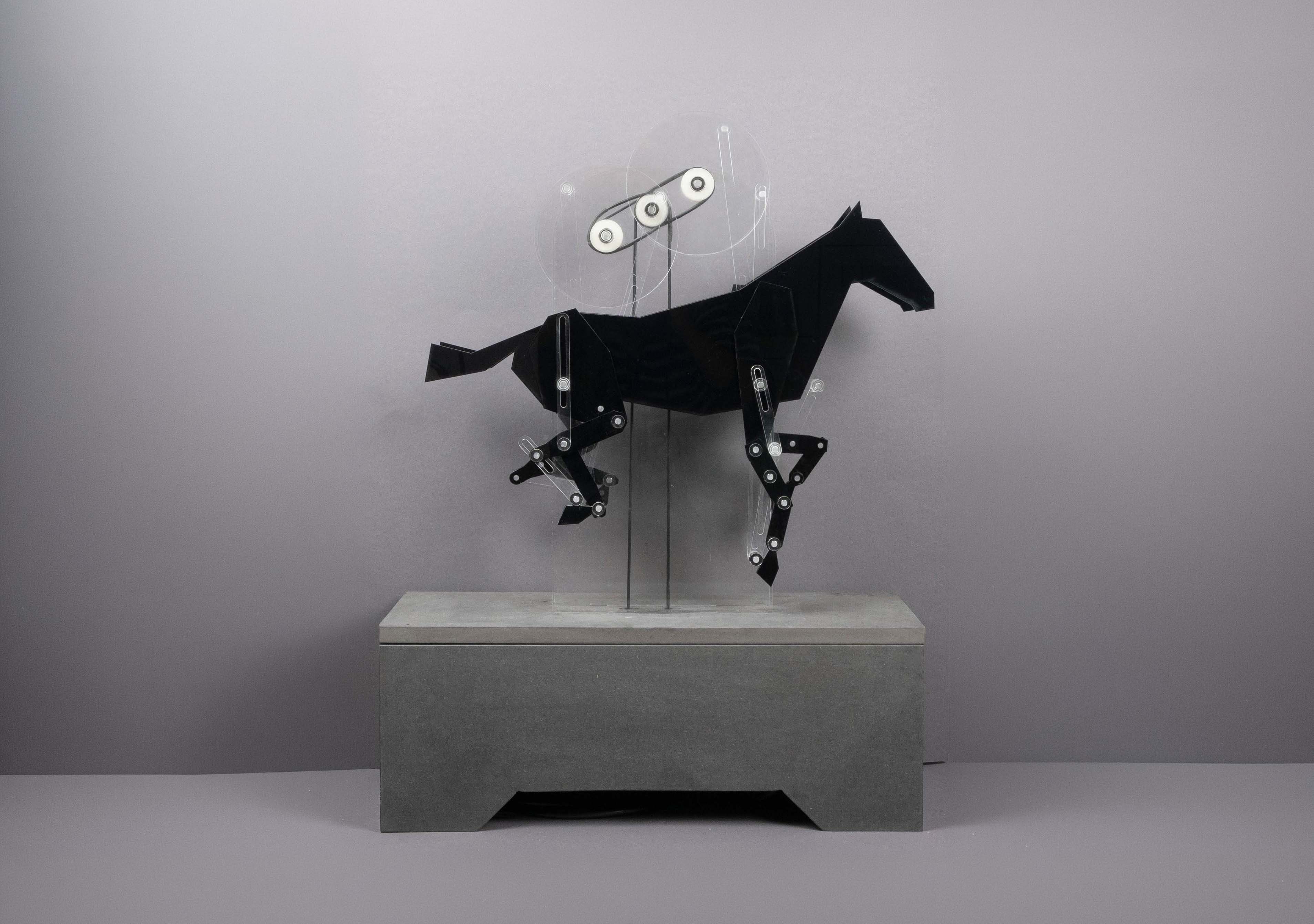 The Horse in Motion, Cinetic Sculpture