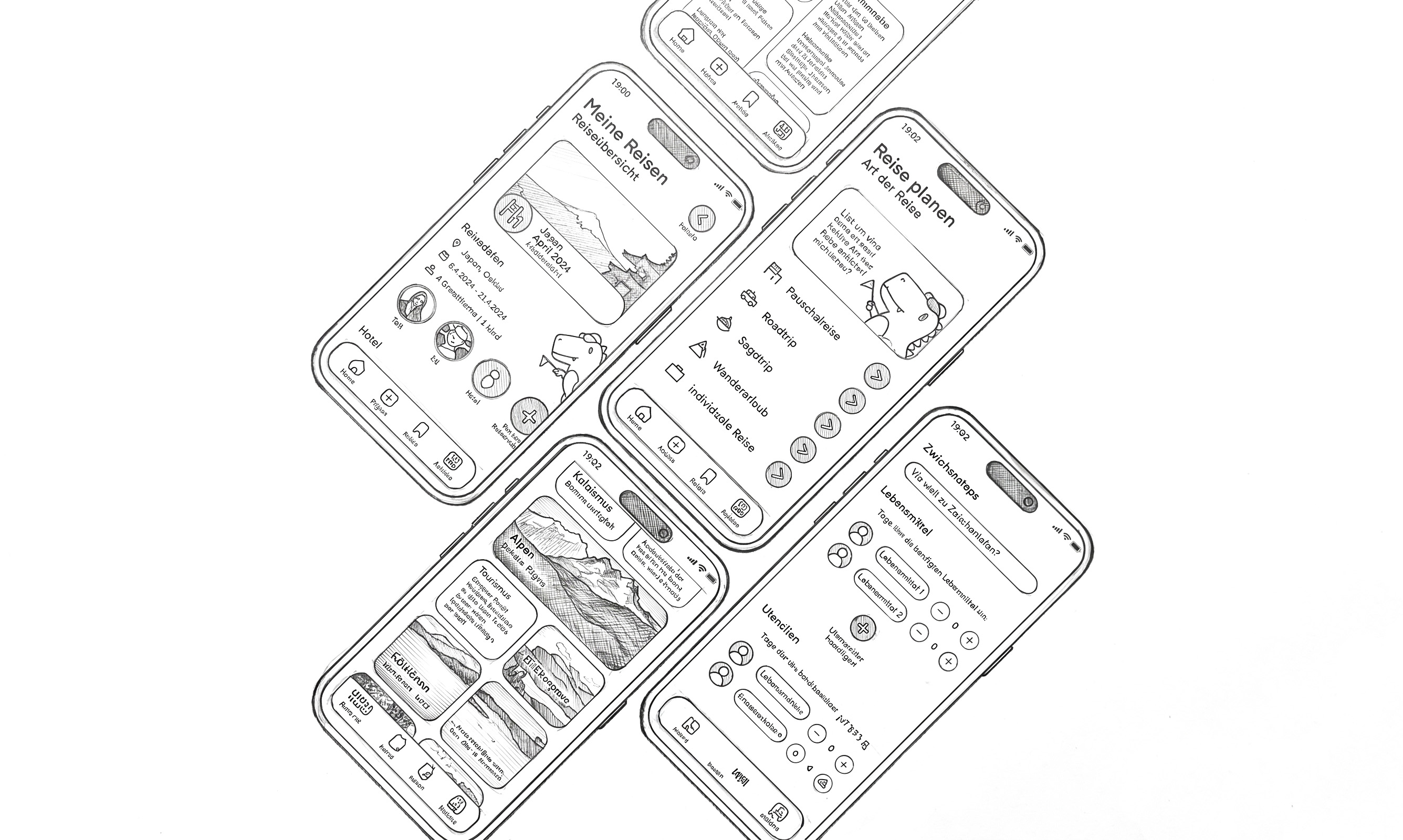 Sketch Trip-Rex App