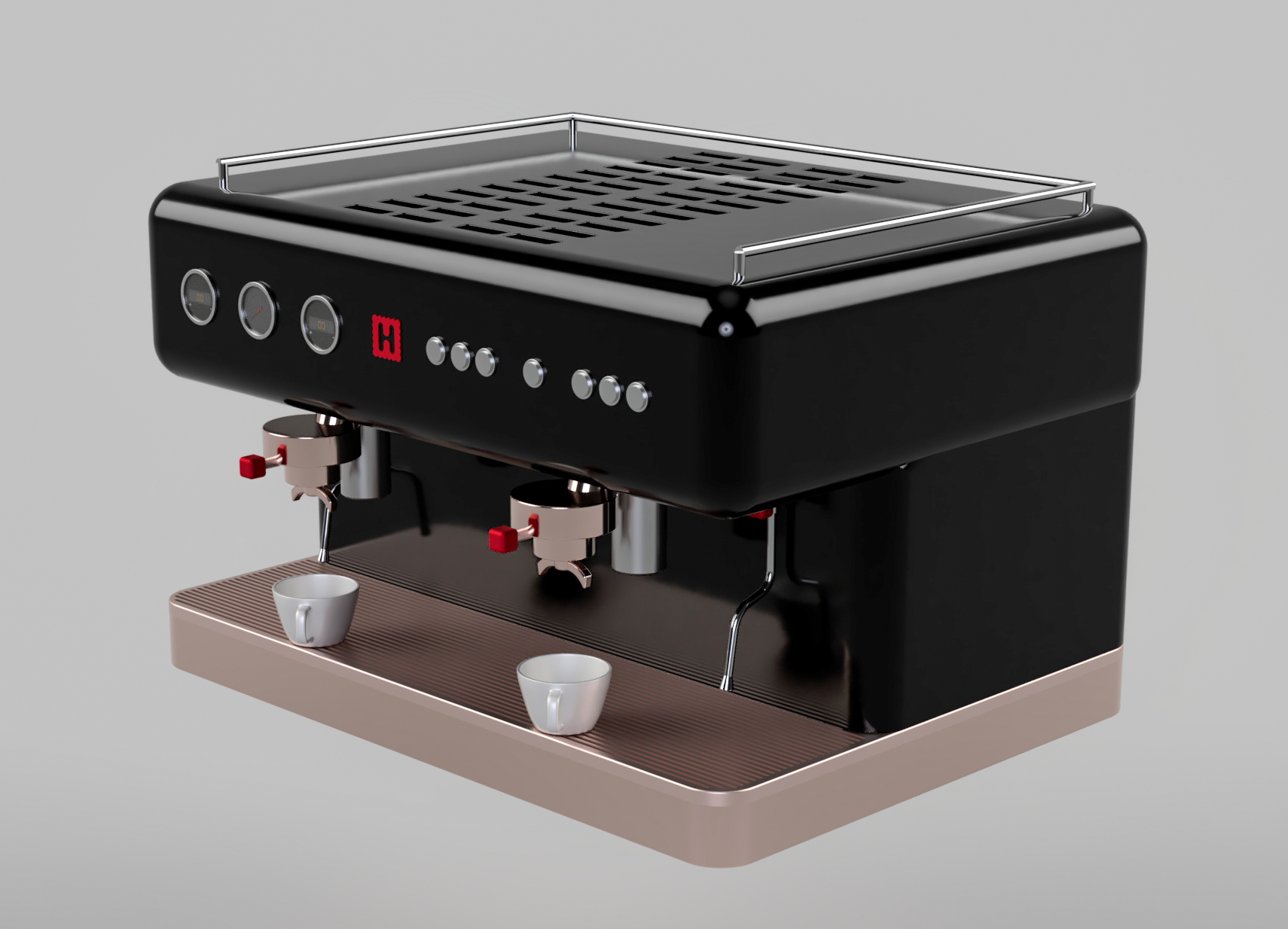 angle shot coffee machine