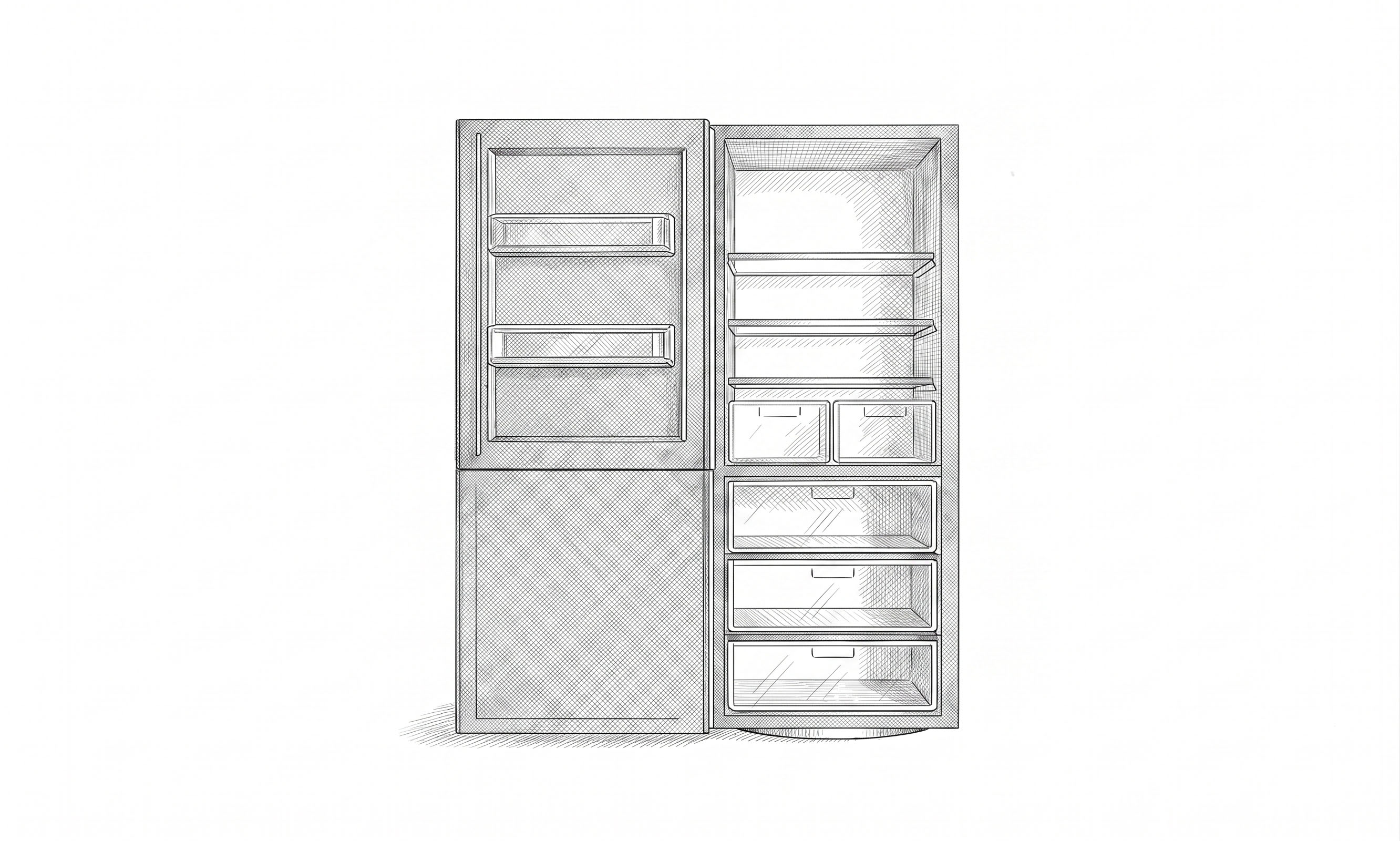 Sketch Refrigerator