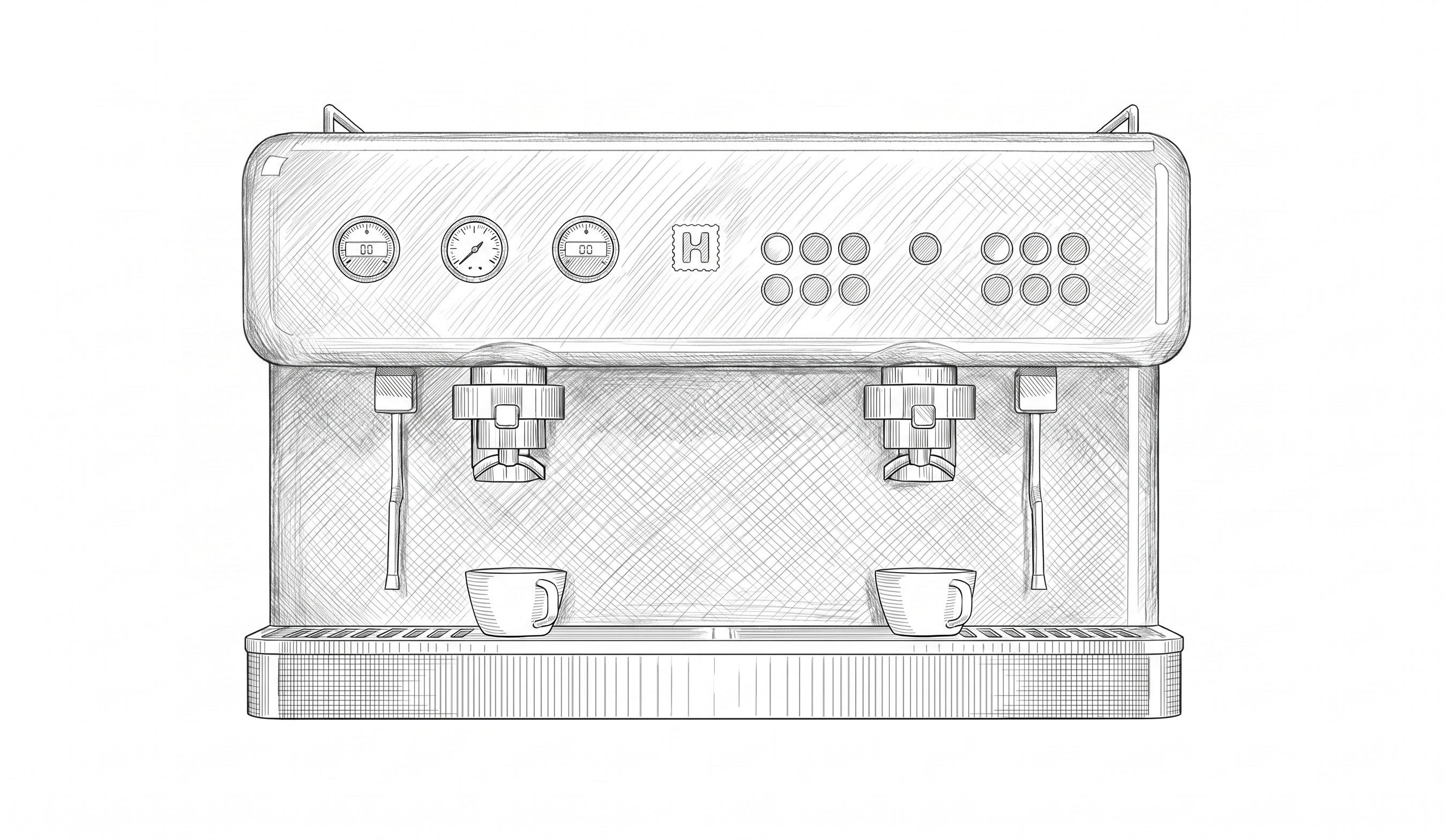 Sketch Coffee Machine