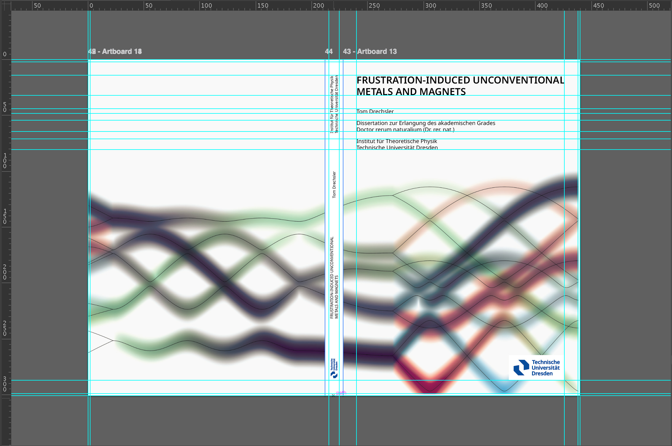 dissertation alignment in Adobe Illustrator