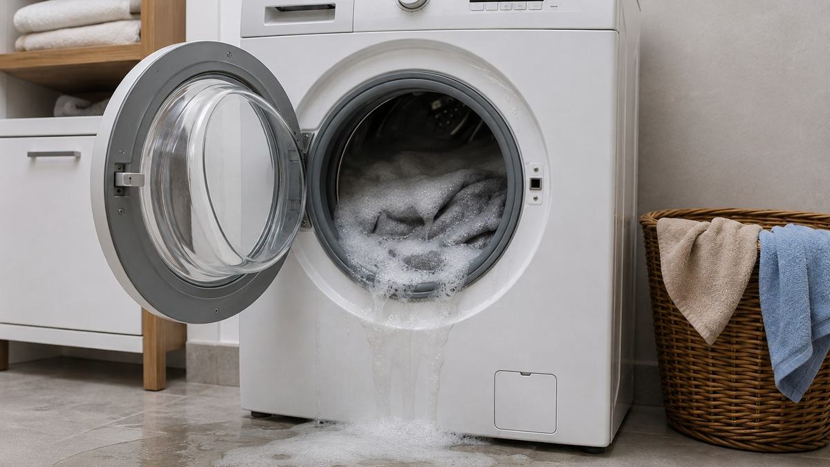Washing Machine Won't Spin? Causes & Easy Troubleshooting