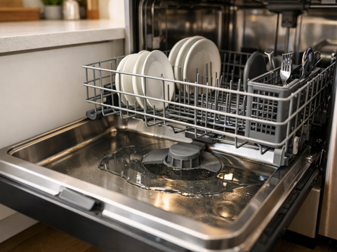 Dishwasher Not Draining? 5 Common Causes and Solutions