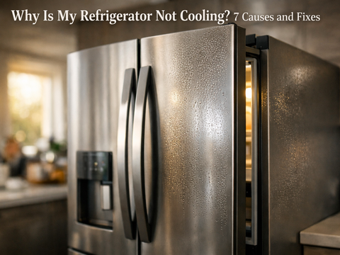 Why Is My Refrigerator Not Cooling? 7 Causes and Fixes