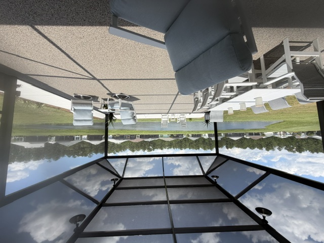 High-performance screen mesh installation