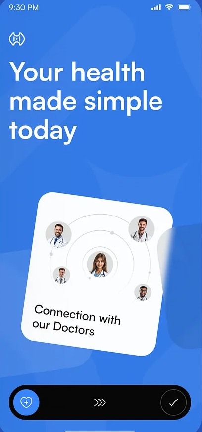 Mobile App Interface Back