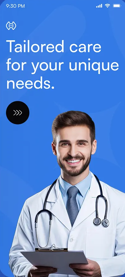 Mobile App Interface Front