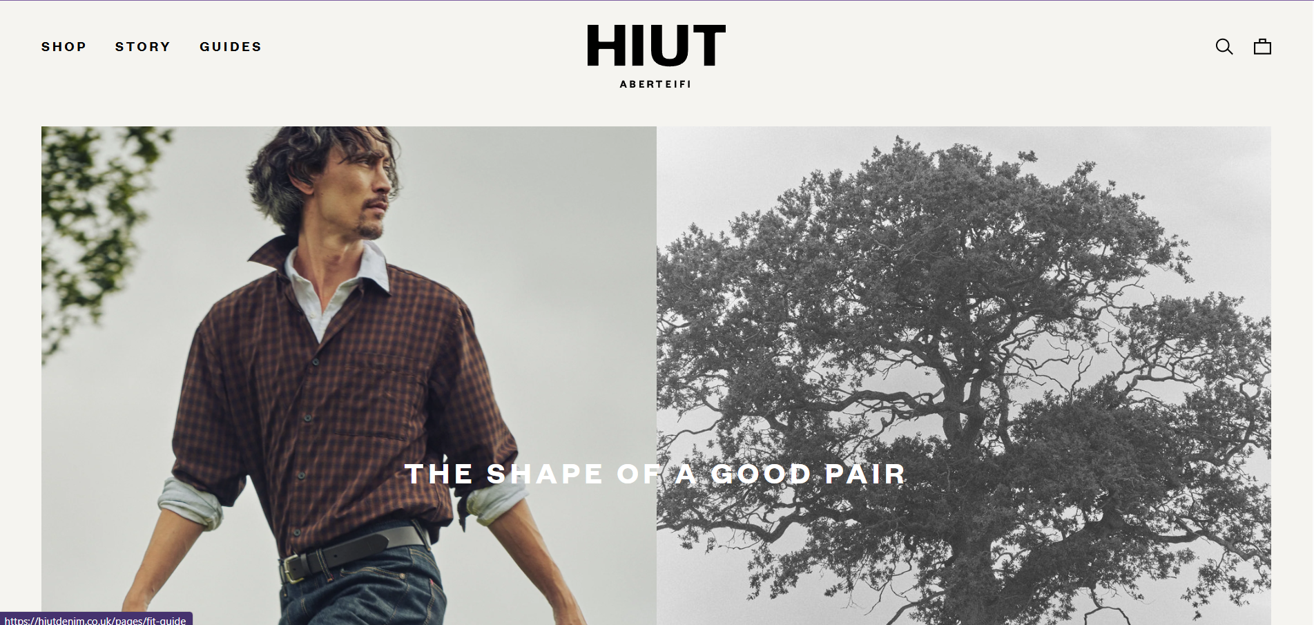 Hiut Denim Co. Website Design