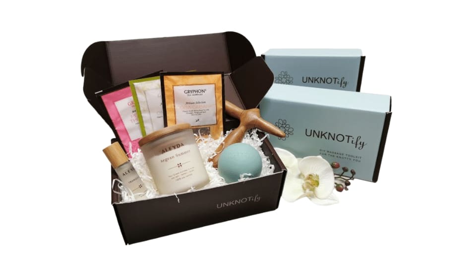 DIY Massage Toolkit Gift Set on Giftano