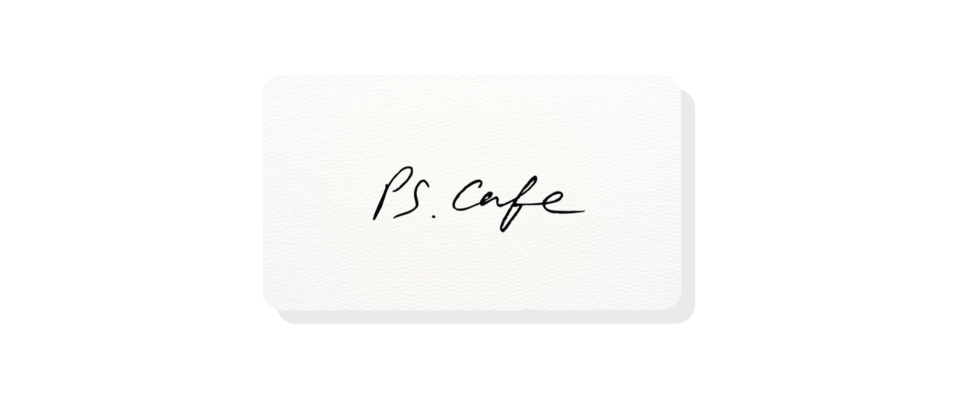 PS Cafe gift card and gift voucher for brunch food