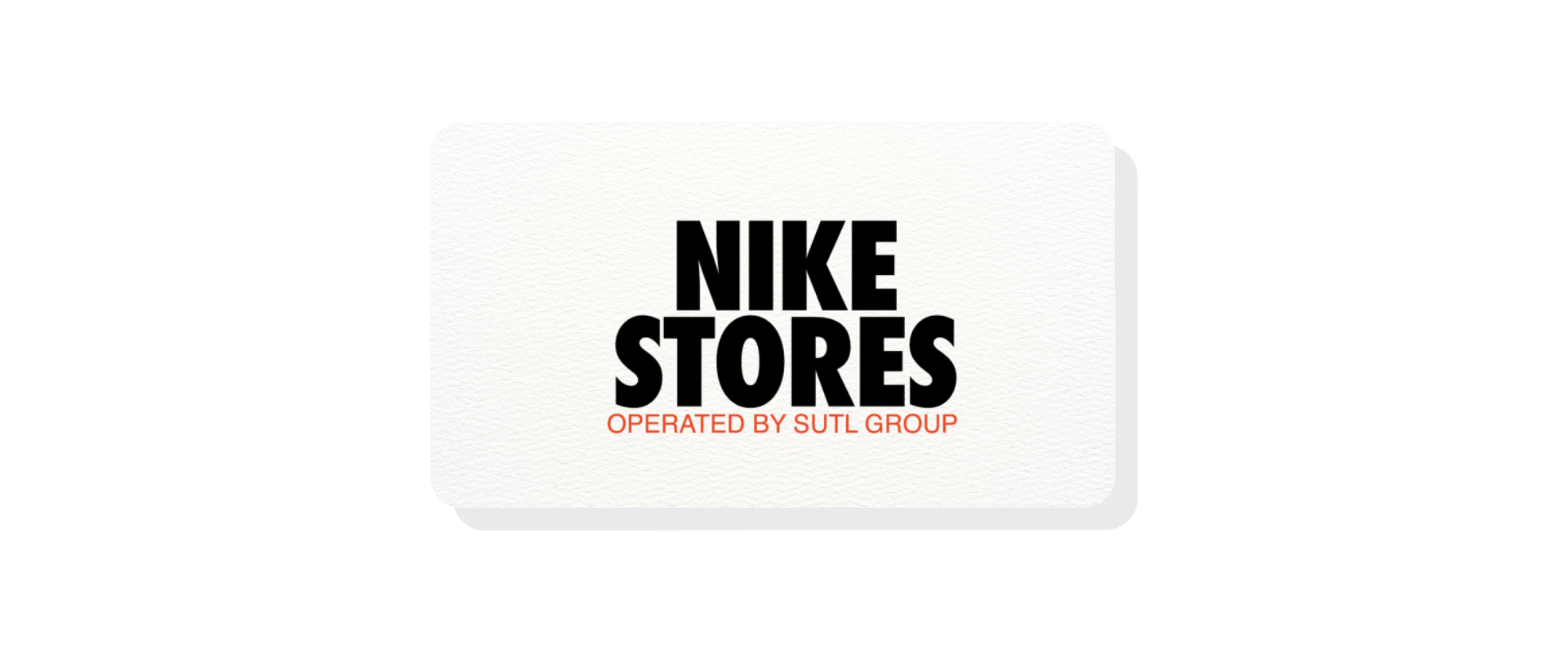 Nike Stores gift card and gift voucher for footwear and more