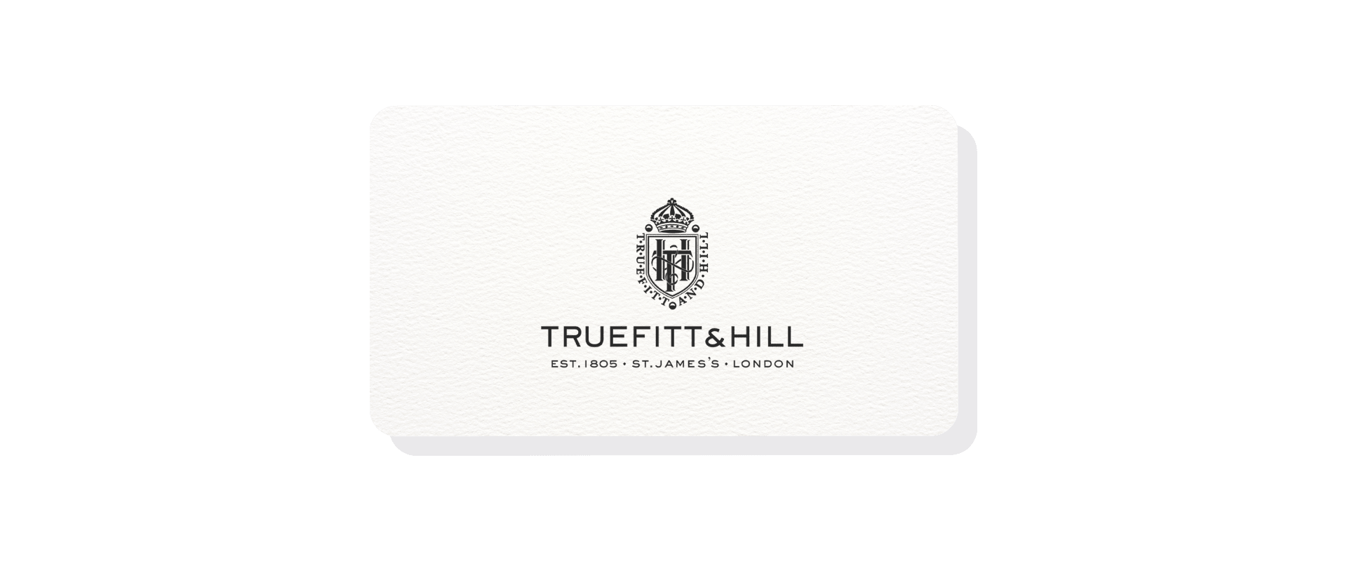 Truefitt & Hill gift card and gift voucher for men's grooming