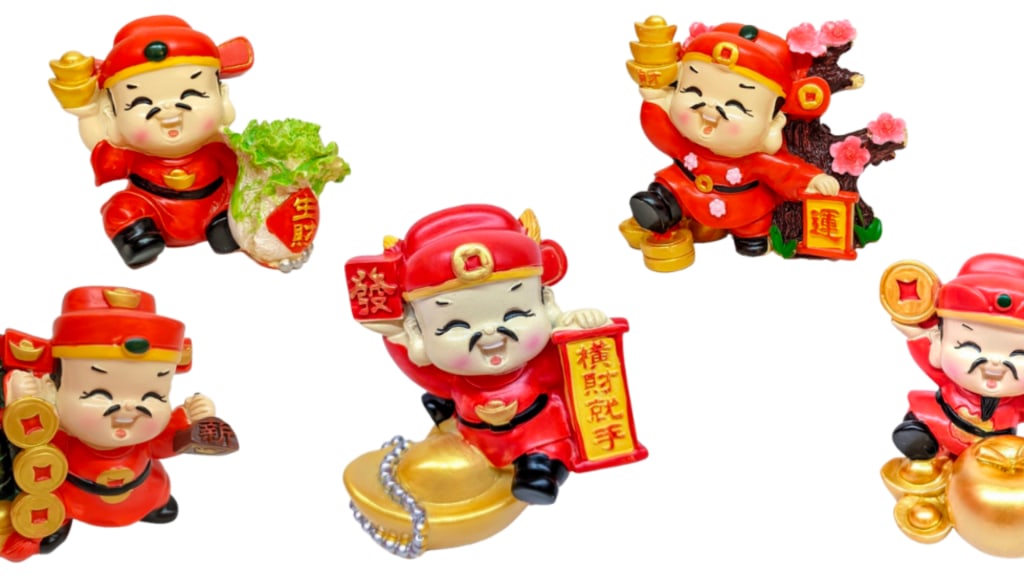 God Of Fortune Figurines The Chinese Wedding Shop