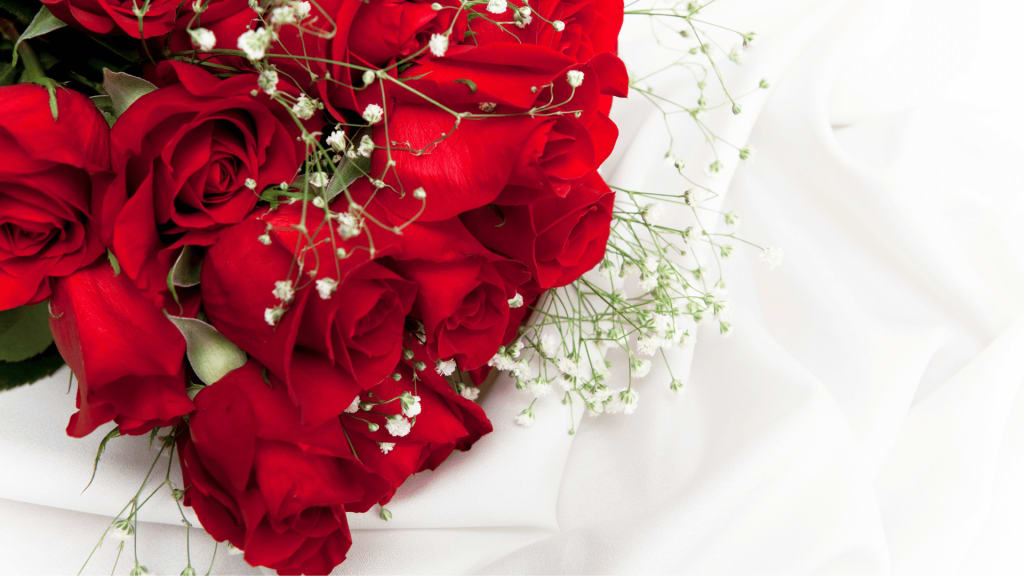 Bouquet of red roses