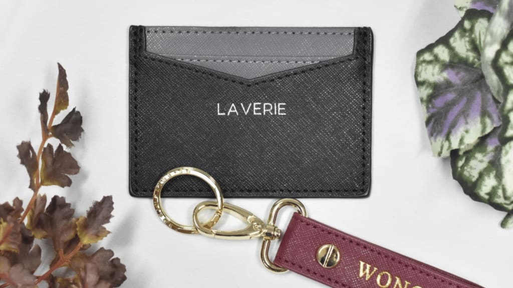 Personalised Cardholder & Keychain