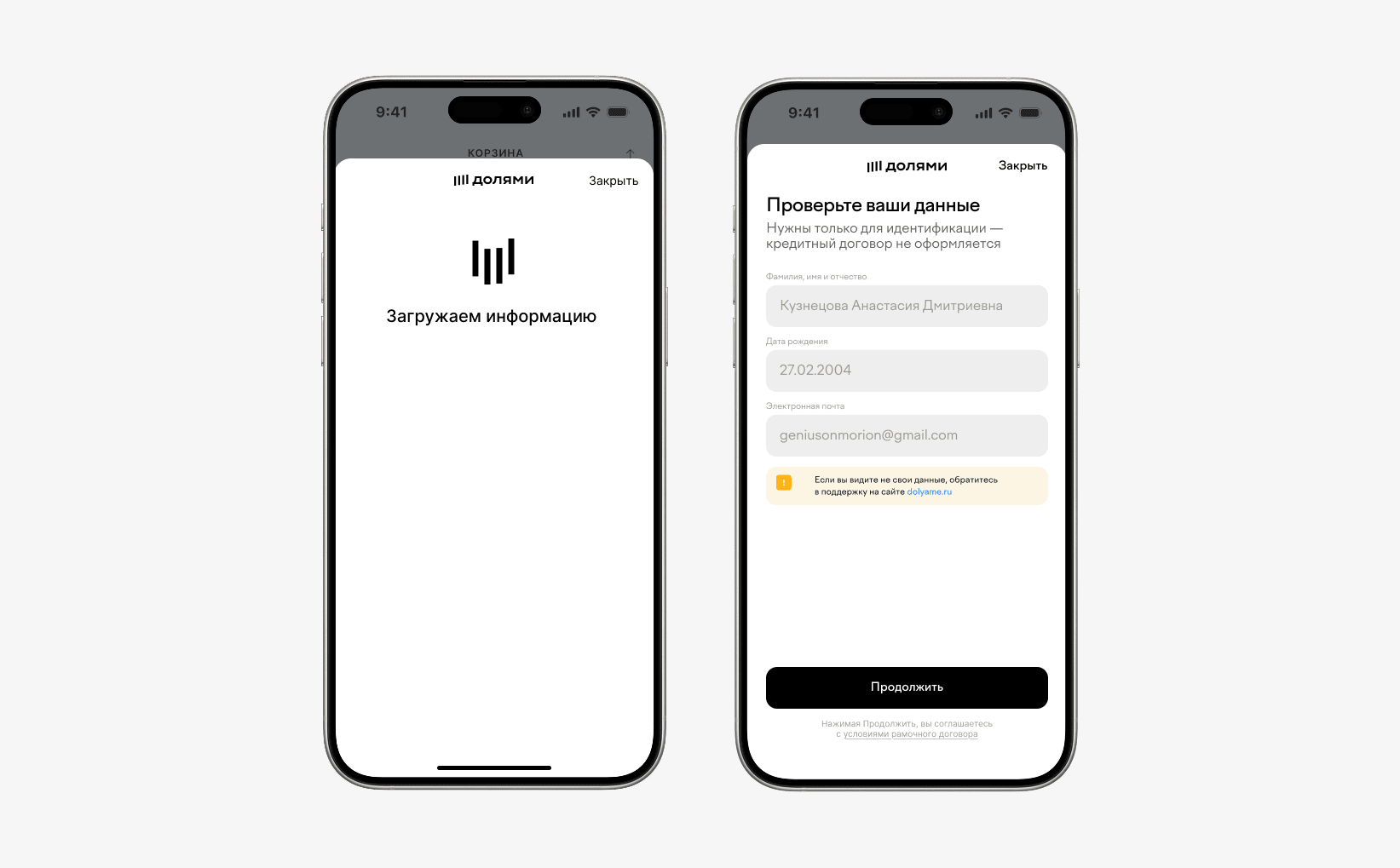 Идентификация