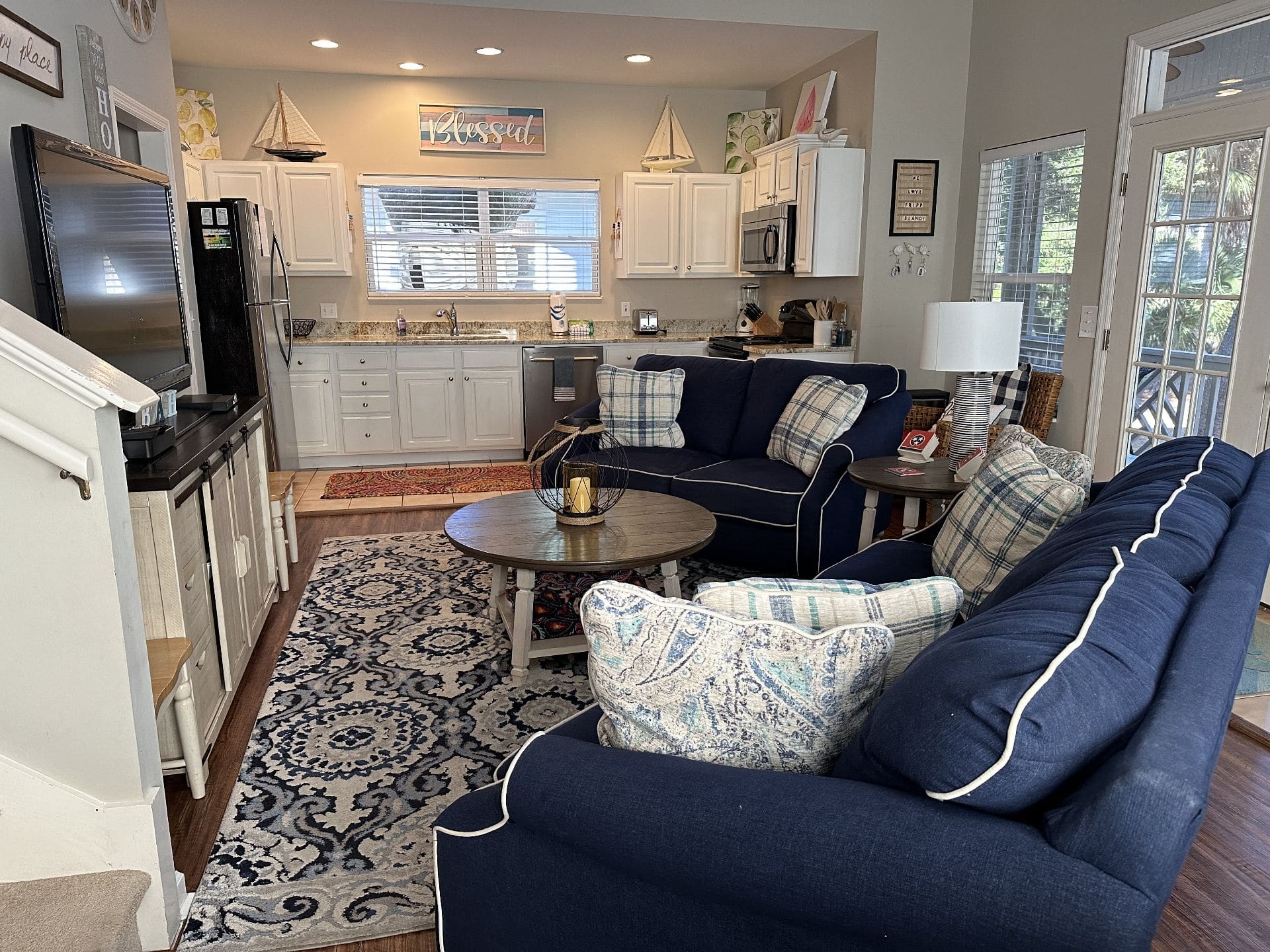Comfortable Lowcountry living space for your island getaway