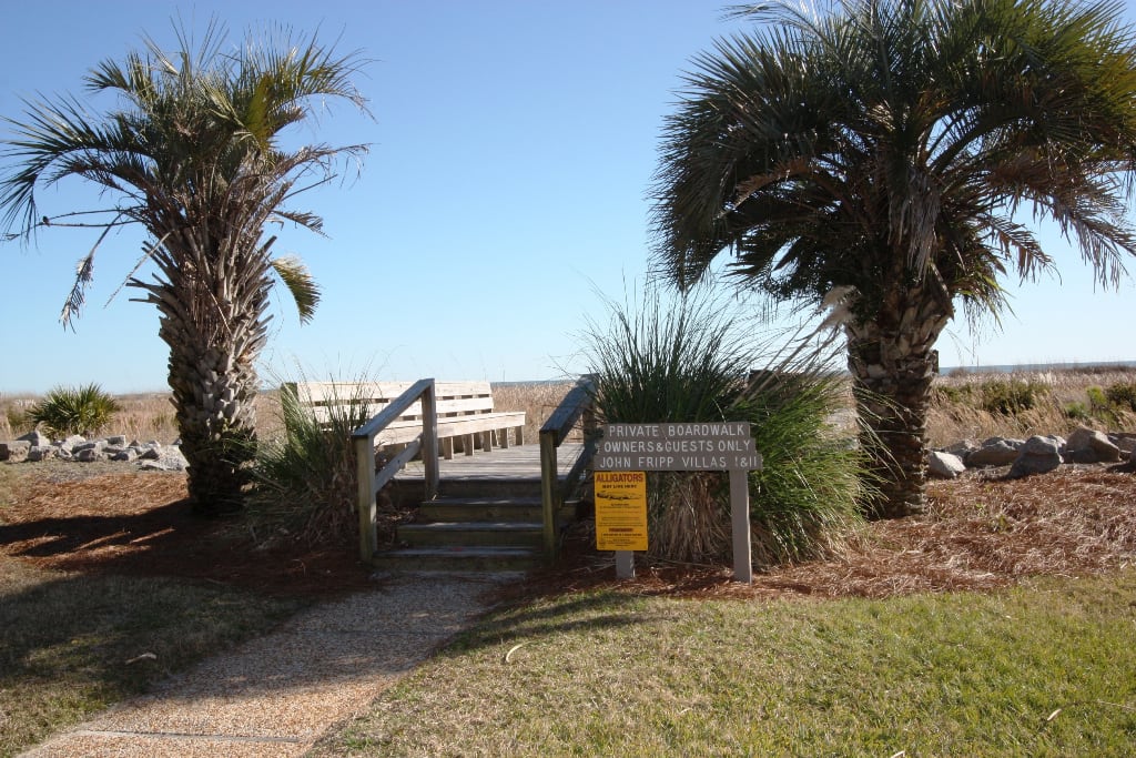 View of Walkway Entrance to Beach. Just a Few Steps from the Villa