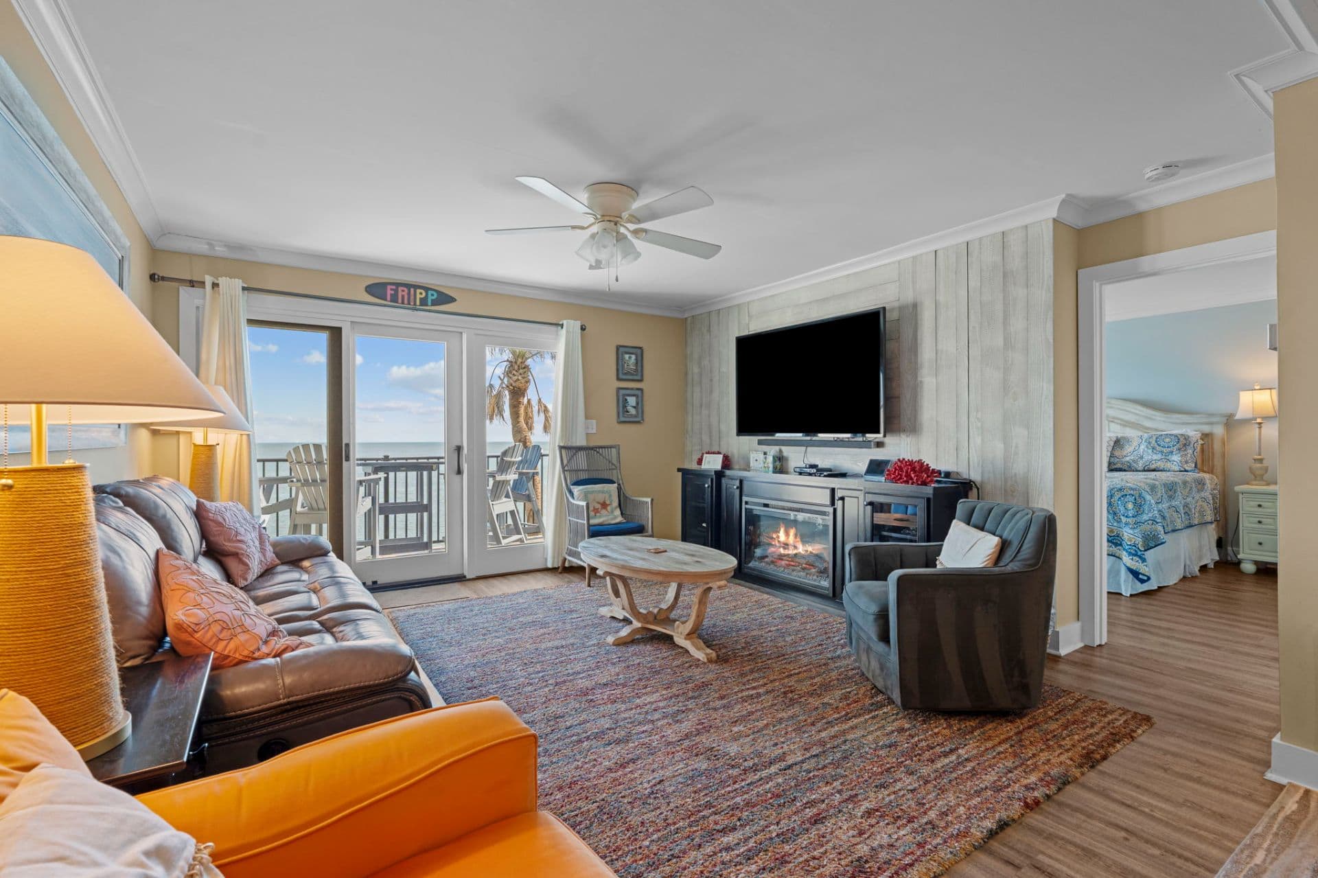 Enjoy relaxing afternoons overlooking the Atlantic on Fripp Island